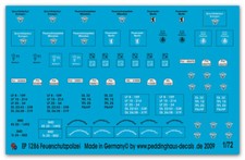 Peddinghaus-Decals 1/72 1286 Feuerschutzpolizei