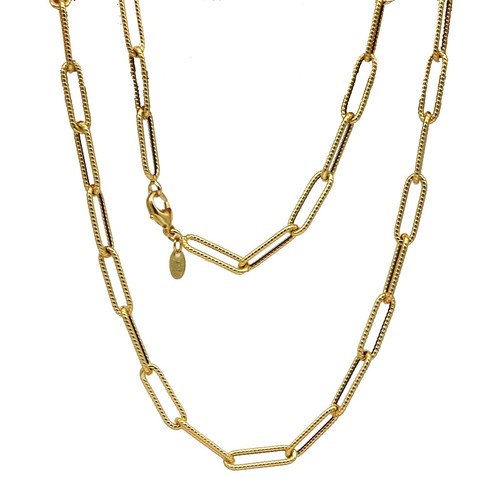 Goldkette paper clip - paper,