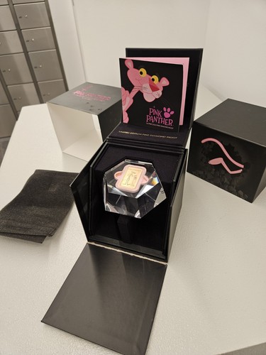 Perth mint pink panther - pink,