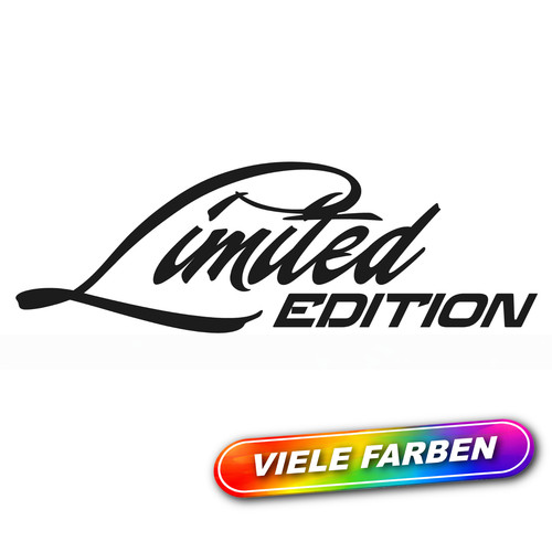 Limited edition aufkleber - 2x,