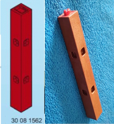 Playmobil stecker säule rote - stecker,