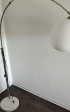 Vintage Bogenlampe aus Marmor