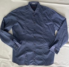 Hemd, Signum, Slim Fit, blau, langarm, Größe XL