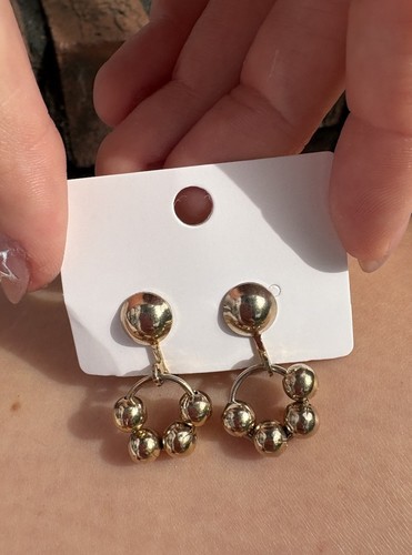 Vintage delma gold drop small - delma,