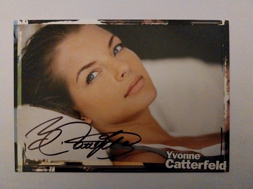 Yvonne catterfeld autogramm - yvonne,
