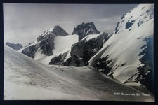 AK Schweiz Berg Gipfel Sarsura mit Piz Vadret Schweizer Alpen gelaufen 1927