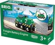 BRIO 33214 - FRACHTLOK - BRIO WORLD - BATTERIELOK # NEU OVP