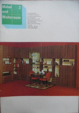 MÖBEL UND WOHNRAUM 2- 1979 Februar DDR Raumgestaltung Schrankwand-elegant Ungarn