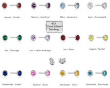 Ohrstecker Geburtsstein