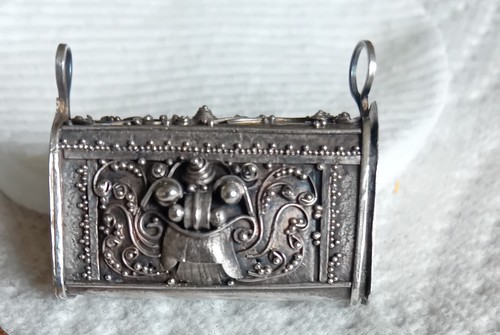 Antiker silber amulett - antiker,