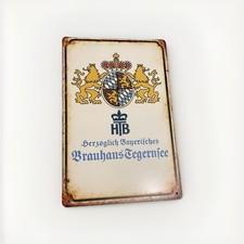 Blechschild Brauerei Bier