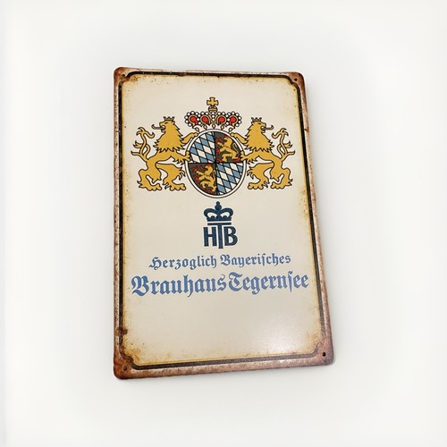 Blechschild brauerei bier - blechschild,