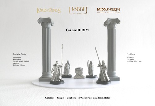 Hof der galadhrim - galadhrim, mit