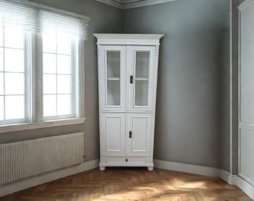 Landhaus eckschrank - eckschrank, in