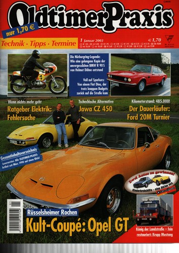 Zeitschrift oldtimer praxis 1 - zeitschrift,