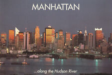 Postkarte - Vereinigte Staaten - New York - Manhattan - Hudson - unversandt