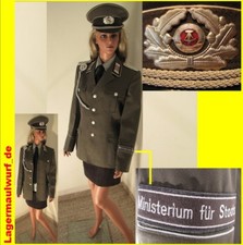 NVA Uniform Gr.40 Kostüm Faschingsartikel Schirmmütze Ostalgie FDJ DDR  Kostüm 