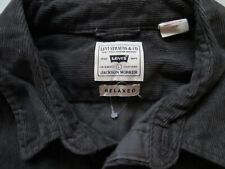 Levi's JACKSON WORKER Cord Jeans Hemd Cordhemd Gr. L, Mit Taschen, RELAXED Fit !