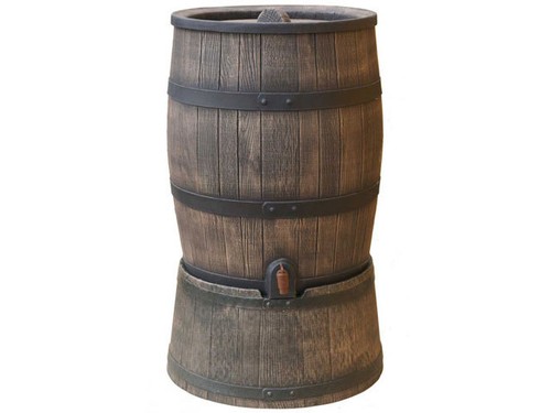 Regentonne roto holzlook - regentonne, 'holzlook'