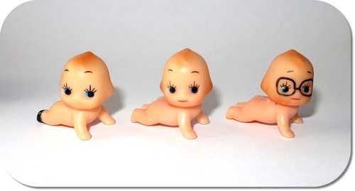 Miniatur baby babypuppe - miniatur, baby,
