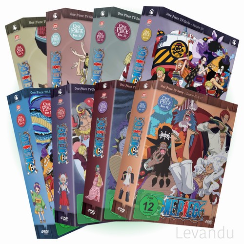 Dvd one piece serie - dvd, box