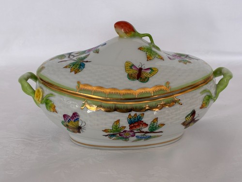 Herend ovale bonboniere - bonboniere, /