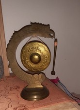 Buckelgong aus Bali | antiker Gong | Bronze/Messing