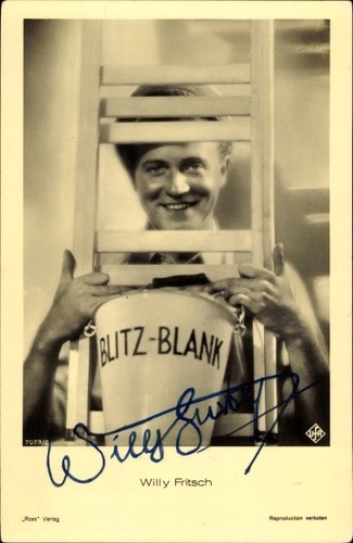 Schauspieler willy fritsch - schauspieler,