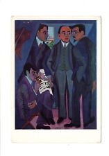 Ansichtskarte Kunstkarte E.L. Kirchner  Die Maler der Künstlervereinigung Brücke