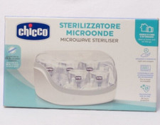 Chicco Babyflaschen Sterilisator für die Mikrowelle, Dampfsterilisator 