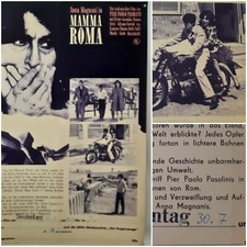 MAMMA ROMA | 1967 Kino Plakat Poster A2 | Anna Magnani Pier Paolo Pasilini Drama