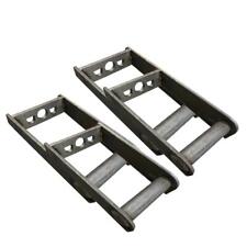 4x Rahmen MS01 Aufnahme zum anschweißen / Schnellwechsel Adapter SW01 Minibagger