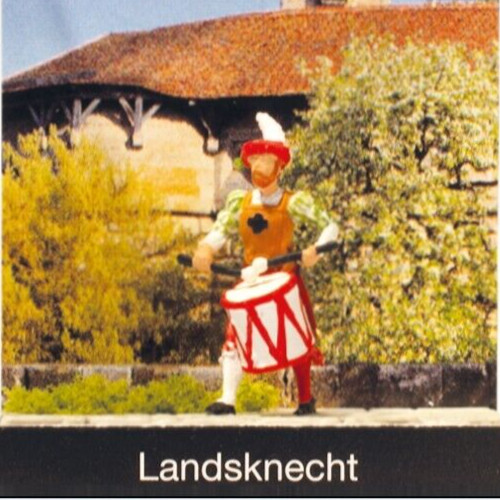 Preiser 99505 landsknecht mit - preiser,