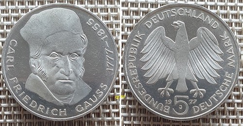 Silber gedenkmünze 1977 - 5,
