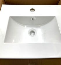 Umywalka Slim 50 Keramikwaschbecken weiß