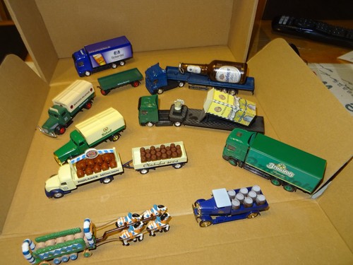 Werbe lkw truck modellauto - 8,