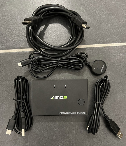 Aimos kvm switch - switch, usb