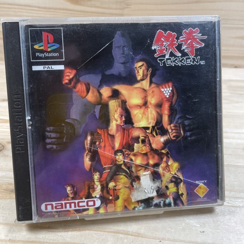 Sony ps1 spiel tekken - tekken, •