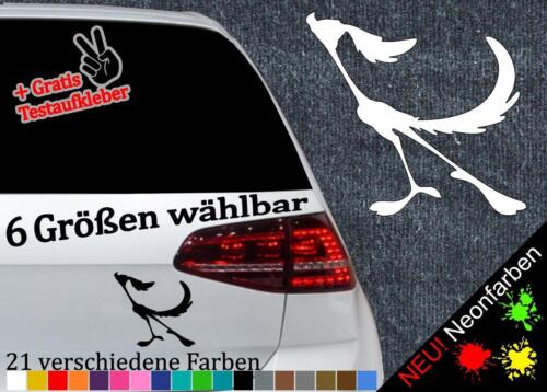 Roadrunner autoaufkleber piep - autoaufkleber,