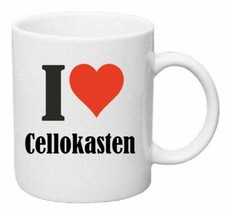 Kaffeetasse I Love Cellokasten