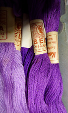 2 x Sticktwist, aus DDR Beständen, Bela, lila