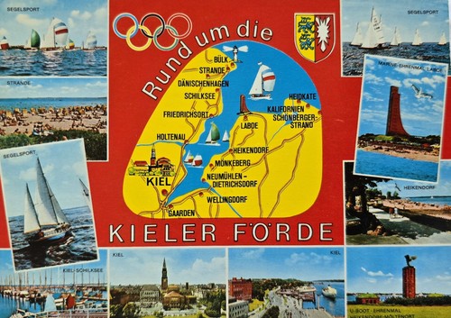 Kiel förde olympia 1972 - ak,