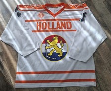 eishockey trikot HOLLAND #21 90'S NHL hockey sz XL JERSEY TACKLA vintage