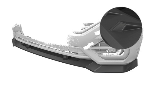 Cup spoiler lippe front - cup,