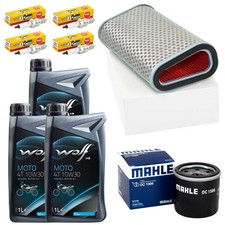 Luftfilter Ölfilter Wartung Set 3L Öl Zündkerzen für Honda CBR 600 F PC41 11-13