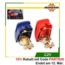 12V Batterie Polklemmen Set