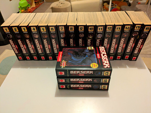 Berserk max massiv band - band, 1–19
