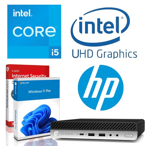 Mini intel core i5 9500t - hp,