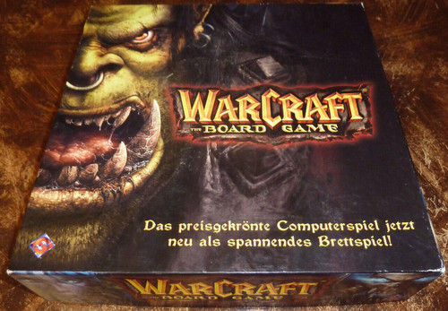 Warcraft the board game - board,