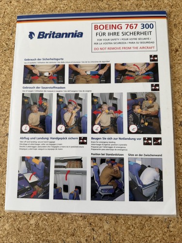 Britannia boeing 767 - 767, 300
